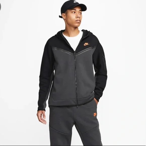 Nike Sportswear Tech Fleece 2-piece Hoodie/Joggers Black/dark